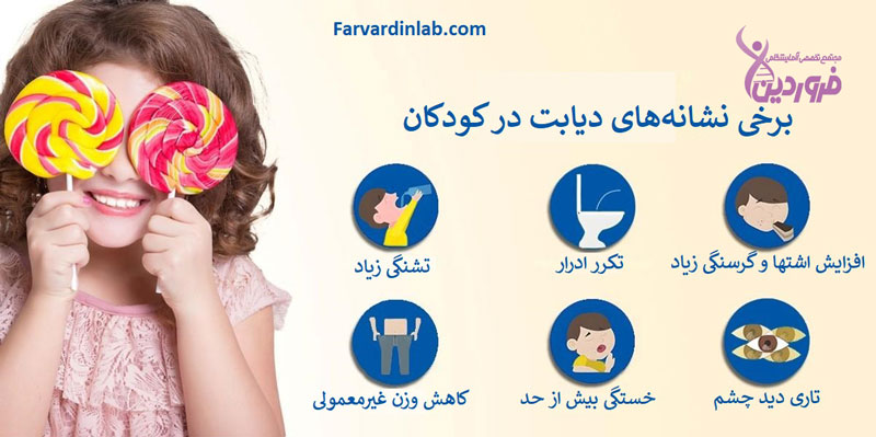 نشانههای کودک دیابتی