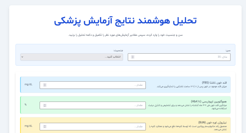 تفسیر آزمایش با هوش مصنوعی