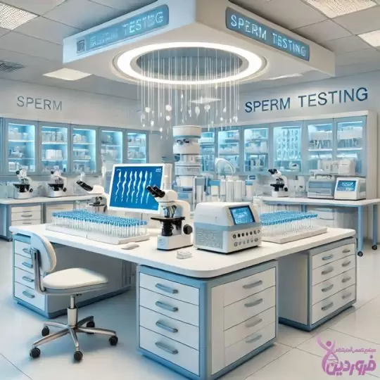 انتخاب آزمایشگاه برای تست اسپرم