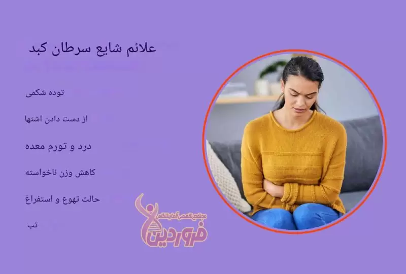 علائم سرطان کبد